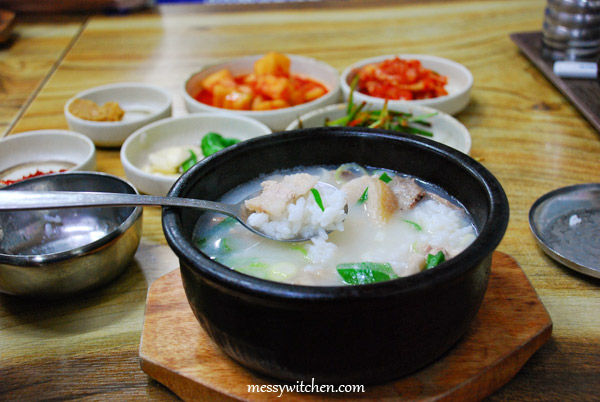 Dwaeji Gukbap At Jongjeom Halmae Restaurant @ Busan, South Korea
